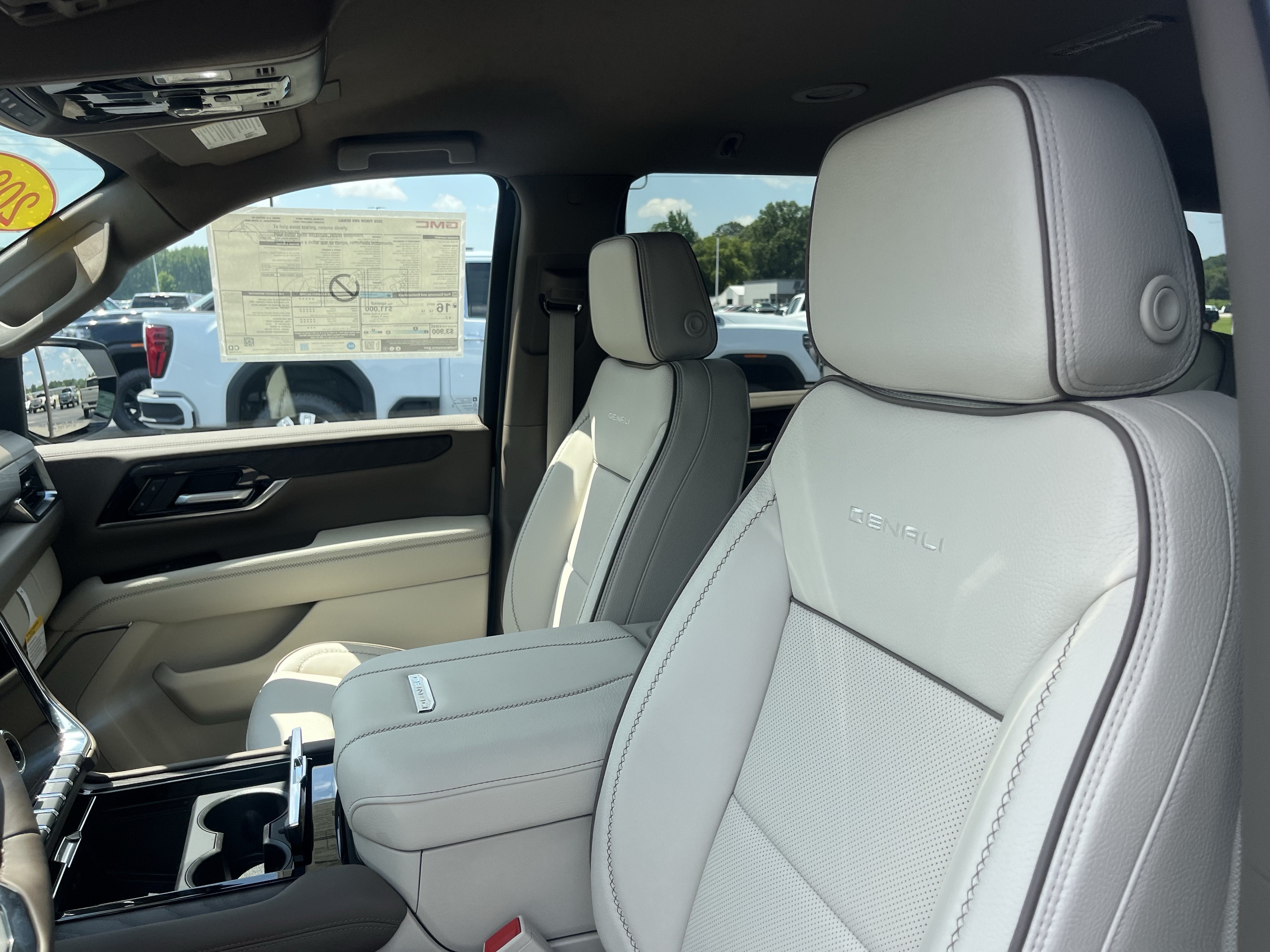 2026 GMC Yukon — interior view