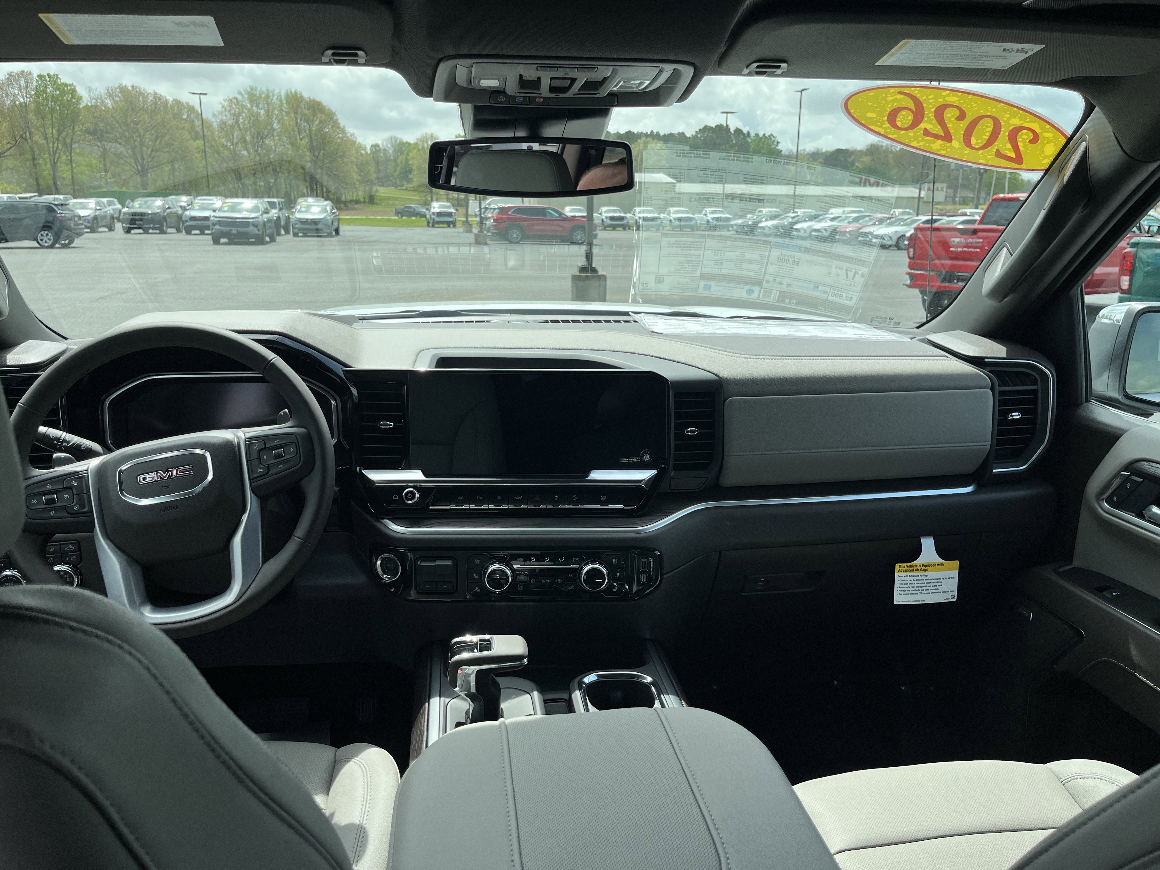 2026 GMC Sierra 1500 — interior view